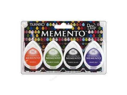 Memento - JELLY BEANS - razítkovací barva, 4 ks