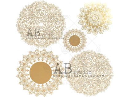 gold scrapbooking paper glam paper sheet 5 glam mandala 12 x12