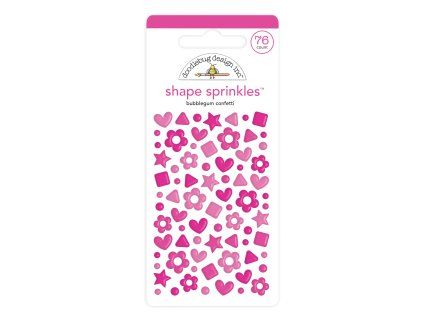 doodlebug design bubblegum confetti shape sprinkle