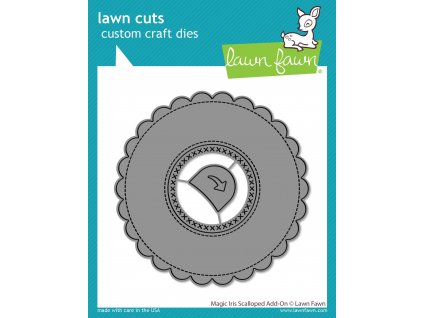 lawn fawn magic iris scalloped add on dies lf2240