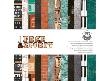 abloczek papierow free spirit 6x6