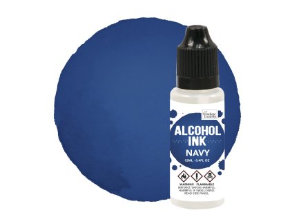 couture creations alcohol ink navy 12ml co727309
