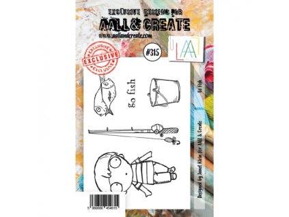 AALL and Create Stamp Set 315 Go Fish