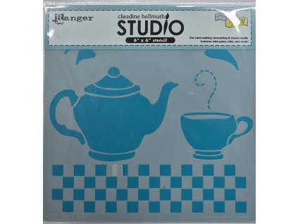 TCW -  TEA TIME 6x6" - šablona