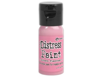 DISTRESS / OXIDE - KITSCH FLAMINGO - růžová akrylová barva