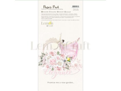 elegance elementy do wycinania bloczek papierow do scrapbookingu 1524x305cm lemoncraft