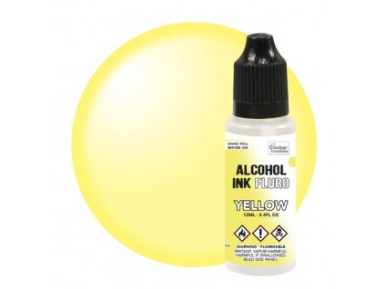 couture creations alcohol ink fluro yellow 12ml co