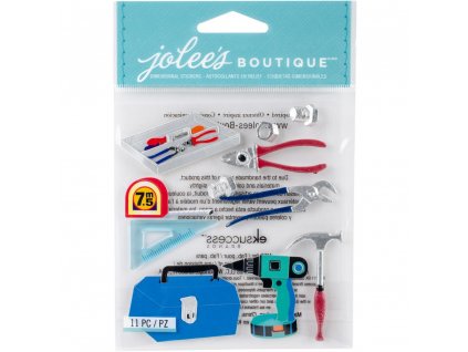 Jolees Boutique - TOOLS - 3D samolepky