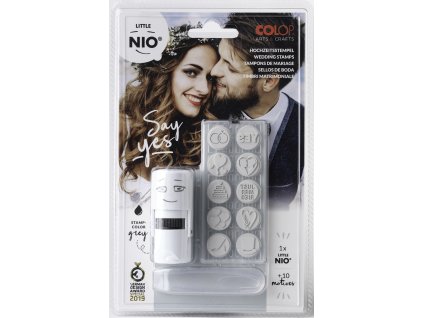 nio wedding set little nio stamp nil001