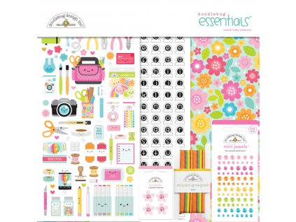 doodlebug design cute crafty 12x12 inch essentials