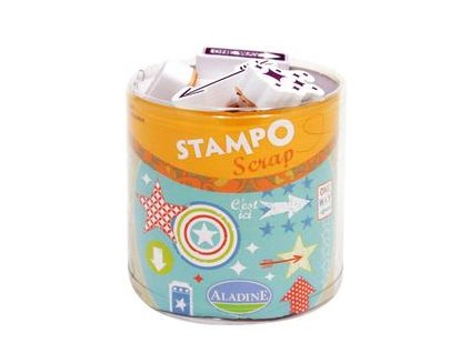 Aladine -  STAMPO SCRAP / šipky - gumová razítka