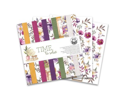 bloczek papierow time to relax 12x12
