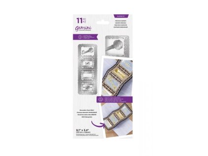 gemini precious secrets elements dies gem md ele p