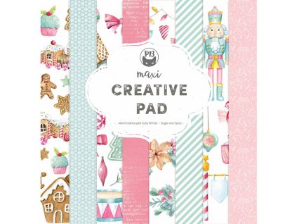 maxi creative pad cosy winter sugar and spice 12xi12