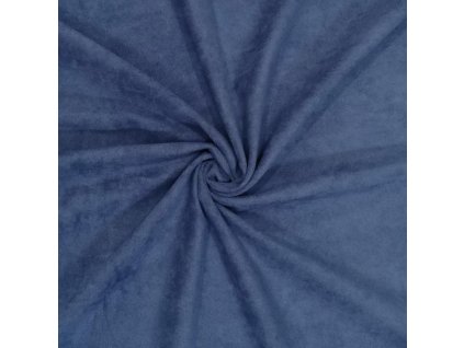 suedette denim blue