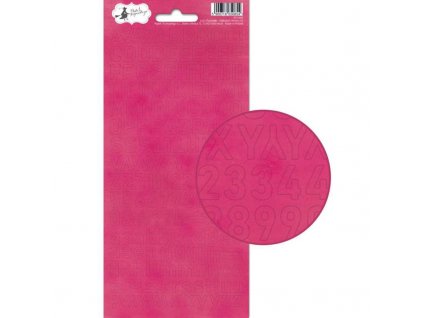 arkusz naklejek z literkami lets flamingle 02 105 x 23cm