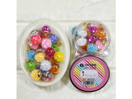 dress my craft glass balls star sequins 15pcs dmca