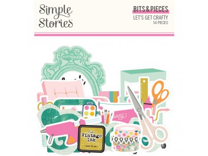 simple stories lets get crafty bits pieces 17217