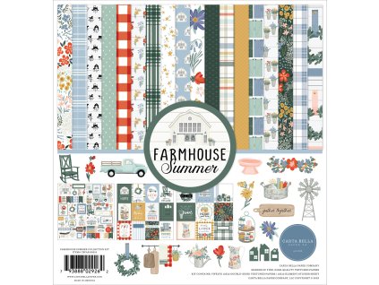 carta bella farmhouse summer 12x12 inch collection