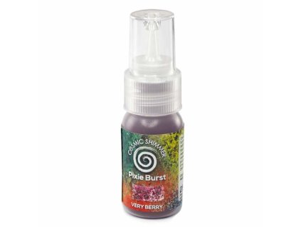 cosmic shimmer pixie burst very berry cspbberry