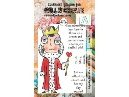 aall and create stamp set a7 queen dee aall tp 706