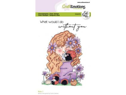 craftemotions clearstamps a6 kate 1 eng carla creaties 04 22 325157 nl G