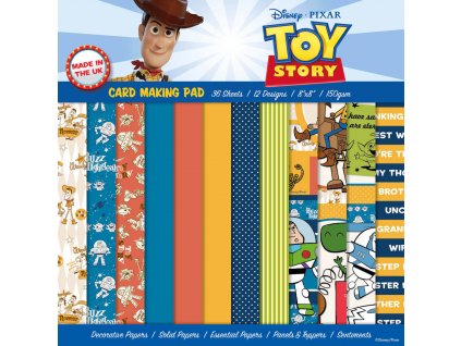 creative expressions toy story 8x8 inch card makin