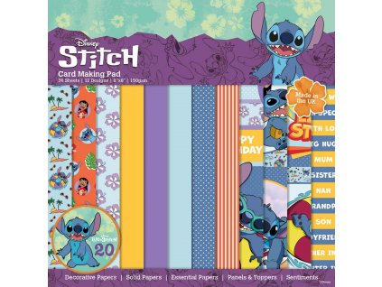 creative expressions lilo stitch 8x8 inch card mak