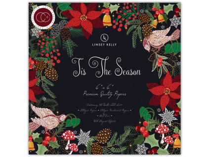 aacraft consortium tis the season 6x6 inch paper pad