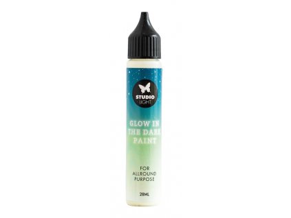 studio light glow in the dark paint 28ml sl es gdp