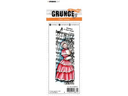 studio light caroling dickens girl grunge stamphs s