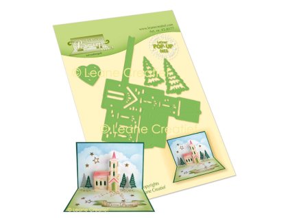 leane creatief pop up church cut emboss dies 45817