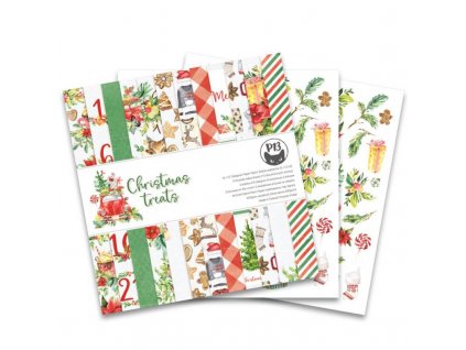 bloczek papierow christmas treats 12x12