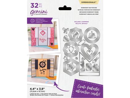gemini papercraft shutter dies dimensionals dies g
