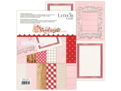 sweetness basic bloczek papierow do scrapbookingu 152x203cm lemoncraft