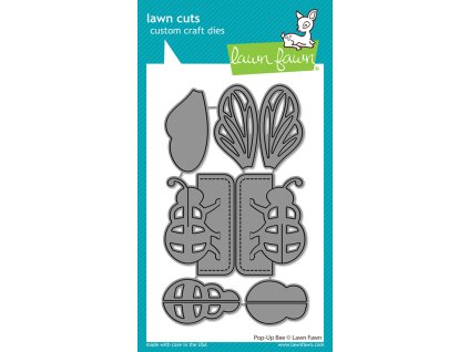 lawn fawn pop up bee dies lf3138
