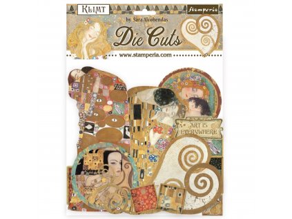 stamperia klimt die cuts dfldc51