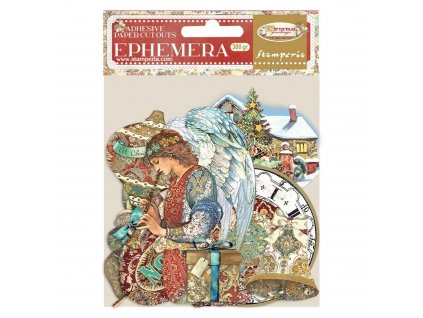 fffstamperia christmas greetings ephemera 31pcs dflct