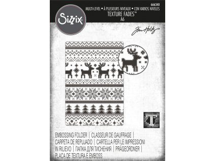 sizzix multi level texture fades by tim holtz holi