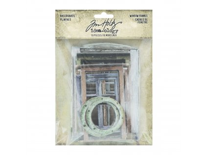 idea ology tim holtz baseboards window frames th94