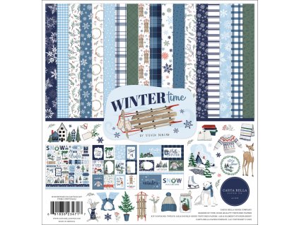 carta bella wintertime 12x12 inch collection kit c