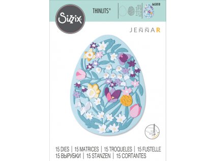 sizzix thinlits die by jenna rushforth intricate f