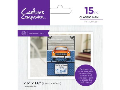 crafters companion modern man metal dies classic m