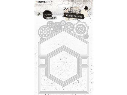 studio light vintage treasures cutting dies card s
