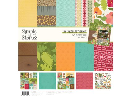 simple stories say cheese wild collection kit 2243