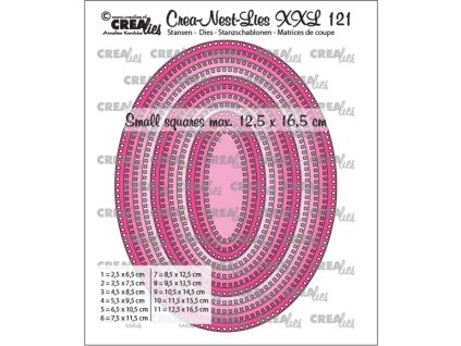 crealies crea nest lies xxl stansen no 121 ovalen