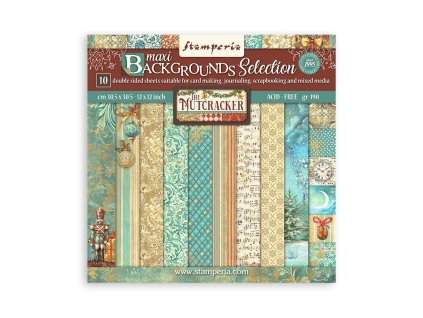 stamperia the nutcracker 12x12 inch paper pack max