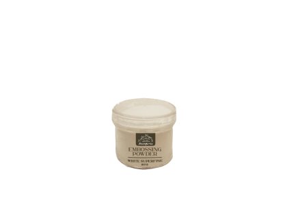 stamperia create happiness embossing powder white