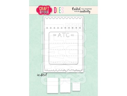 craft you design atc ticket set dies cw297