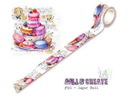 aall and create washi tape 25mm 10m sugar roll aal
